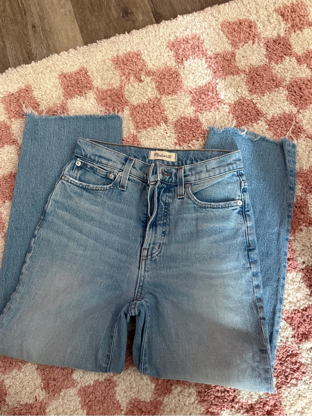 Madewell High-Rise Vintage Wide Leg Crop Jeans